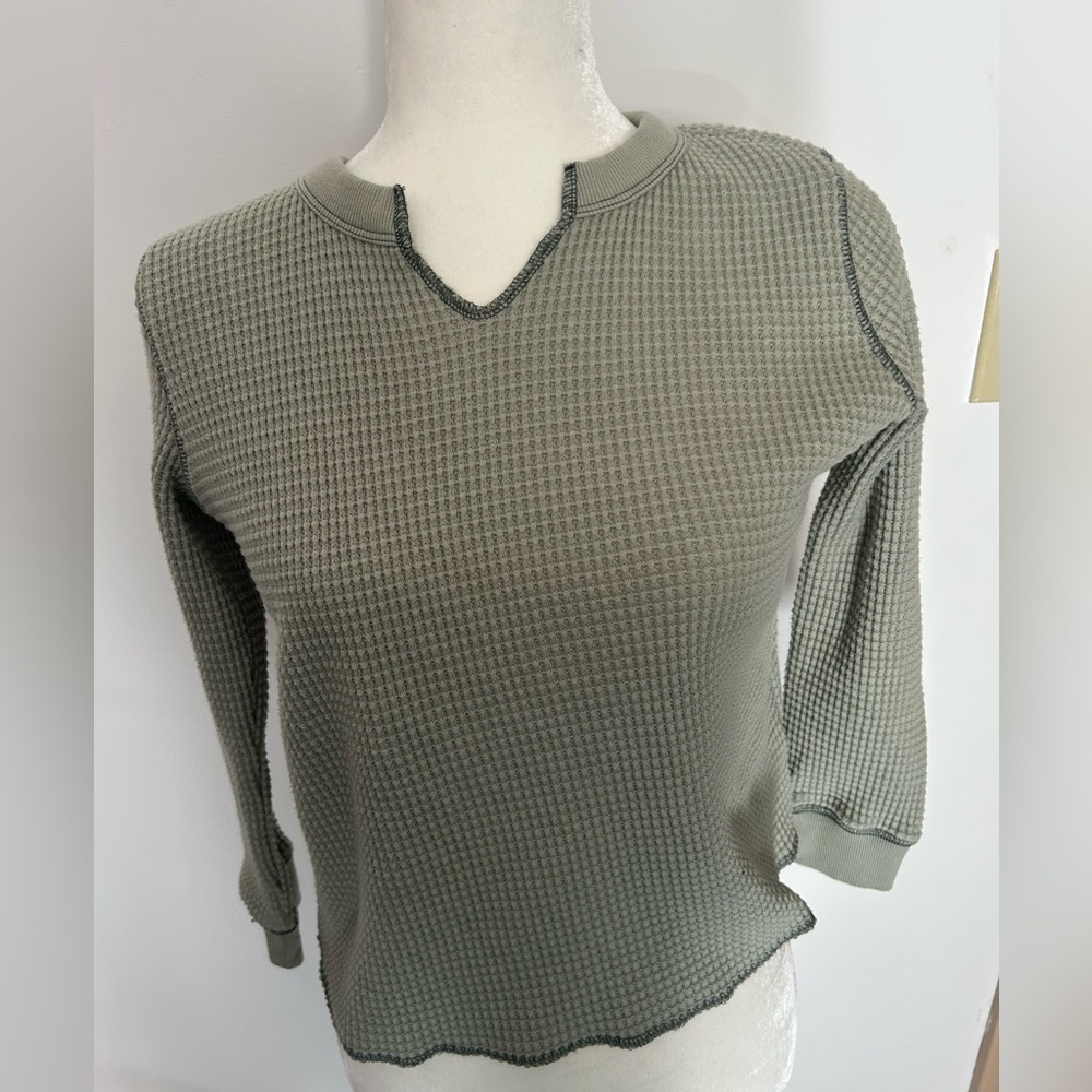 Madewell waffle knit top - Picture 7 of 7